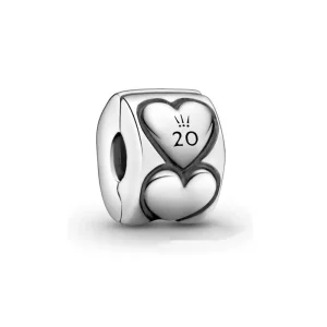 (bild till) Pandora Klämstopp Pandora 2020 Limited Edition Hjärtan - 799006C00