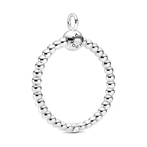 (bild till) Pandora Moments Medium Pärlad O Pendant