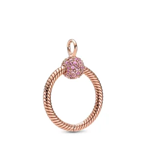 (bild till) Pandora Moments Small Pavé O-Hängsmycke