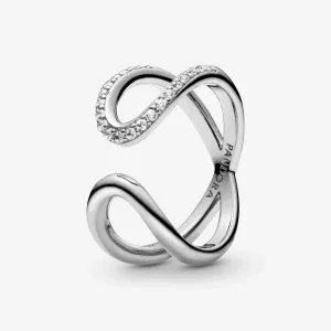 (bild till) Pandora Ring Inslagna Infinity - 188882C02