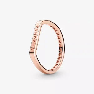 (bild till) Stapelbar Ring Med Logotyp - 189048C00