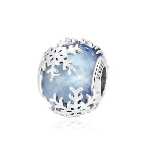 (bild till) Pandora Stil Berlock Crystal Snowflake - Scc1666