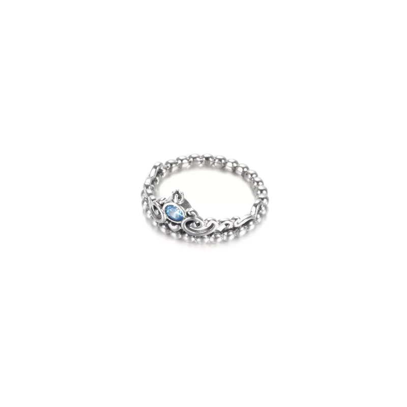 (bild till) Disney Askungen Blå Tiara Ring - 199191C01 - View 3