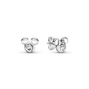 (bild till) Disney Musse Pigg & Mimmi Pigg Silhuett Stiftörhängen - 299258C01