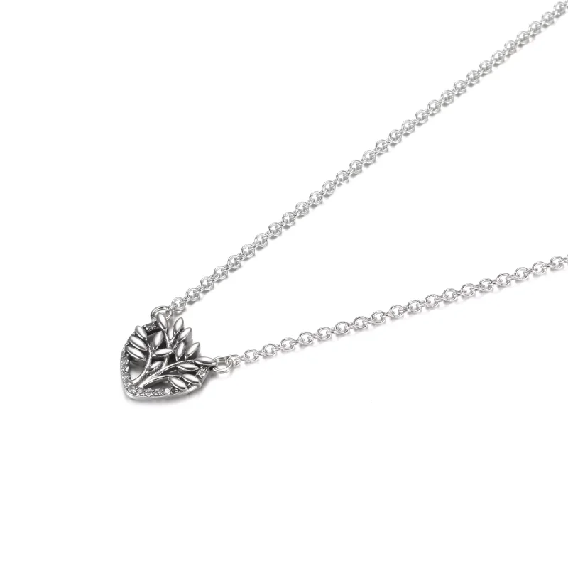 (bild till) Heart Family Tree Collier Halsband - 399261C01 - View 2