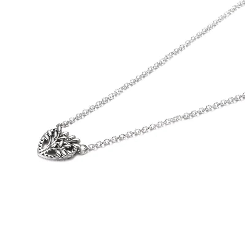 (bild till) Heart Family Tree Collier Halsband - 399261C01 - View 3