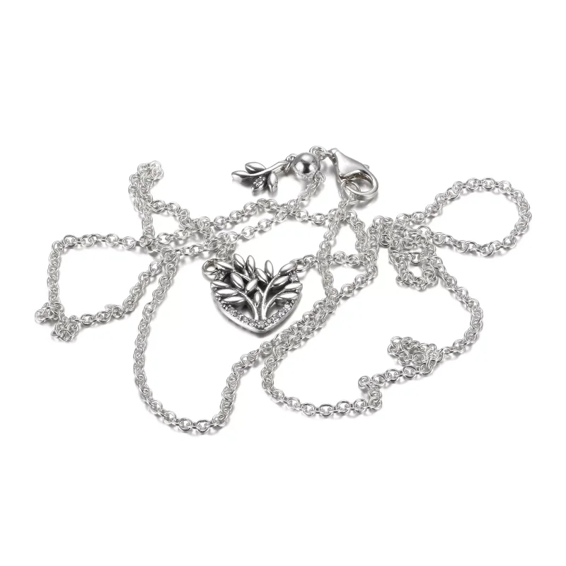 (bild till) Heart Family Tree Collier Halsband - 399261C01 - View 5