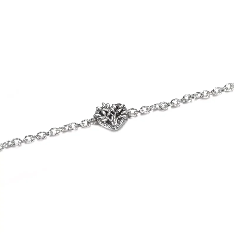 (bild till) Heart Family Tree Kedjearmband - 599292C01 - View 2