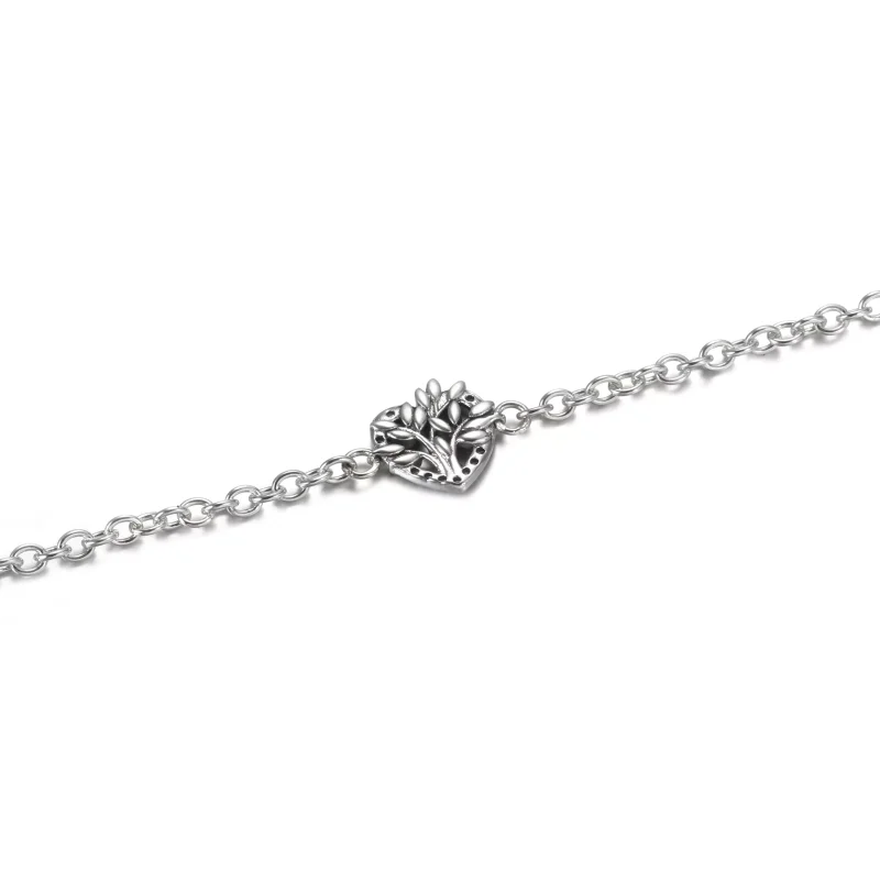 (bild till) Heart Family Tree Kedjearmband - 599292C01 - View 3