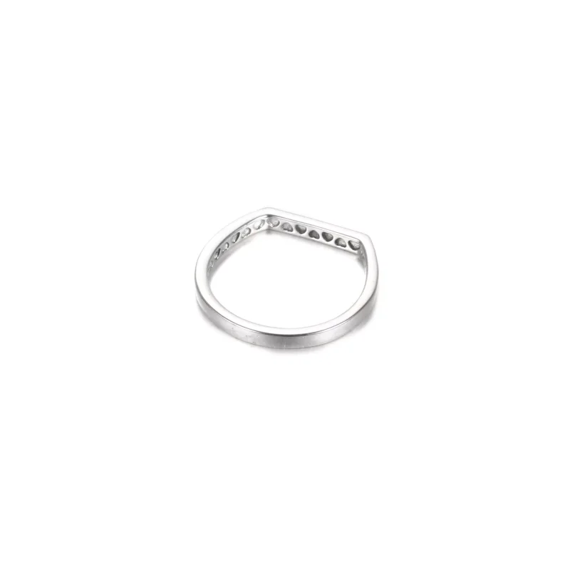 (bild till) Logo Platt Stapelbar Ring - View 4