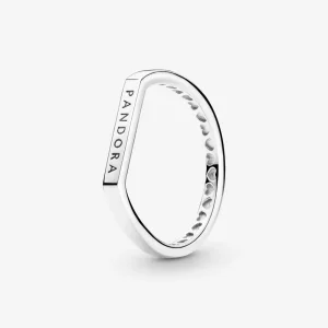 (bild till) Logo Platt Stapelbar Ring