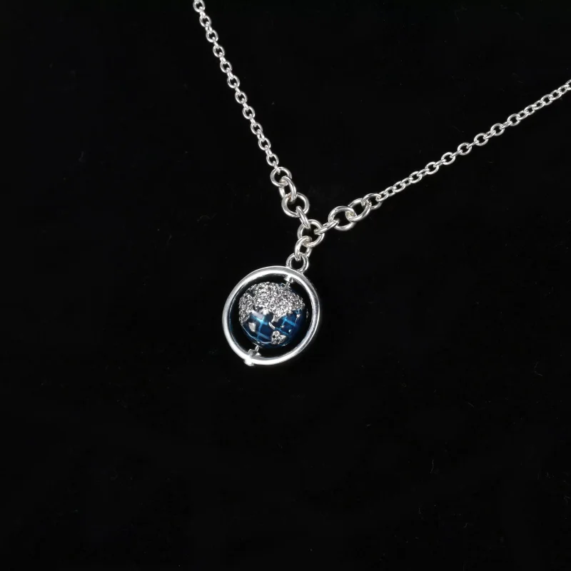 (bild till) Pandora Halsband Klot - 399235C01 - View 5