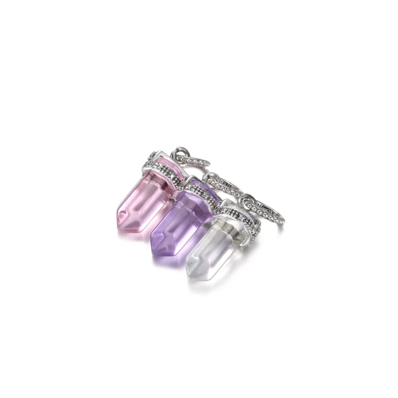 (bild till) Pandora Halsband Vit Amulett - 399185C03 - View 2