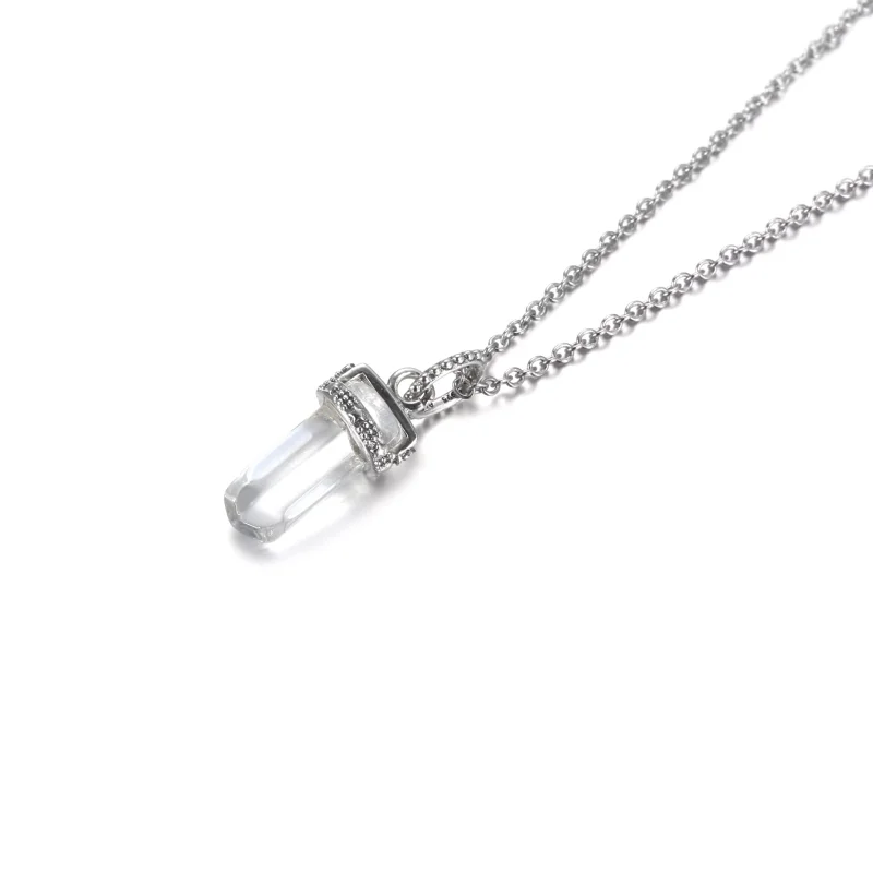(bild till) Pandora Halsband Vit Amulett - 399185C03 - View 4