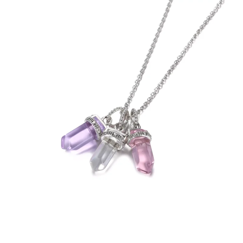 (bild till) Pandora Halsband Vit Amulett - 399185C03 - View 8