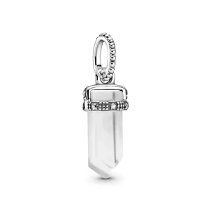 (bild till) Pandora Halsband Vit Amulett - 399185C03