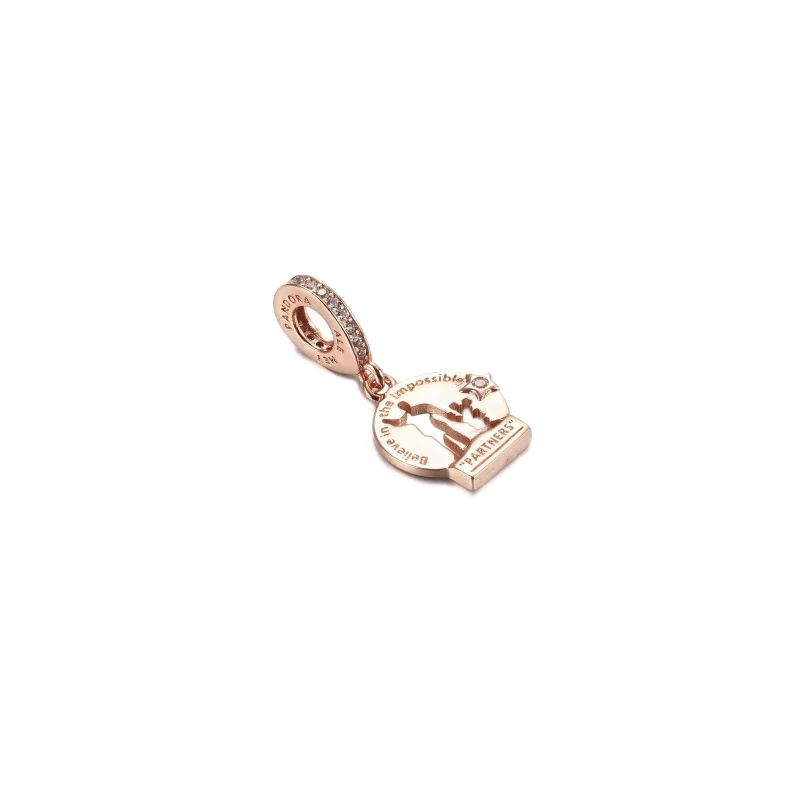 (bild till) Pandora Hängberlock Disney, Parks Partner 14 Karat Roséguld - 789269C01 - View 4