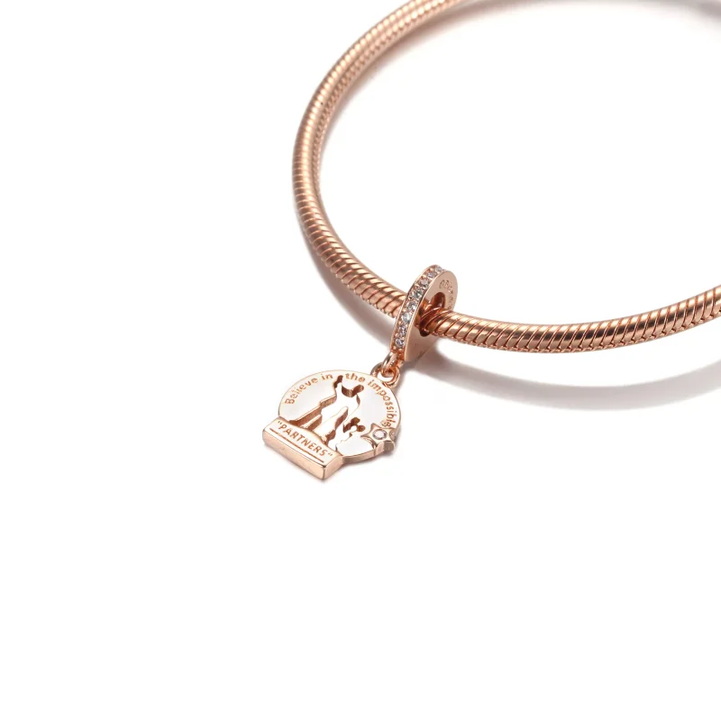 (bild till) Pandora Hängberlock Disney, Parks Partner 14 Karat Roséguld - 789269C01 - View 5