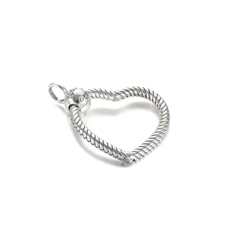 (bild till) Pandora Moments Heart Berlock Pendant - 399384C00 - View 3