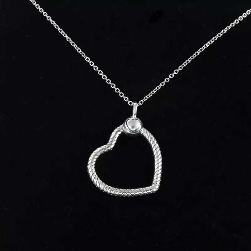 (bild till) Pandora Moments Heart Berlock Pendant - 399384C00 - View 5