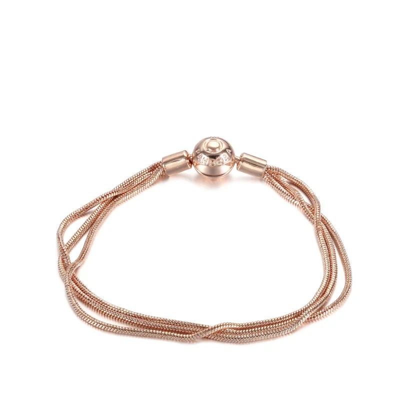 (bild till) Pandora Moments Ormkedjearmband Med Flera Kedjor - 589338C00 - View 2