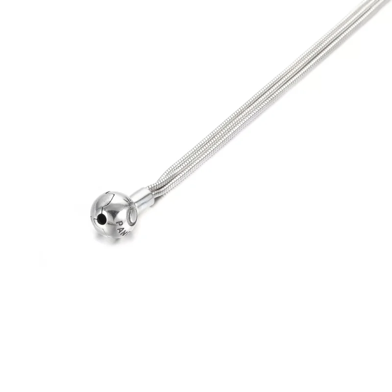 (bild till) Pandora Moments Ormkedjearmband Med Flera Kedjor - 599338C00 - View 3