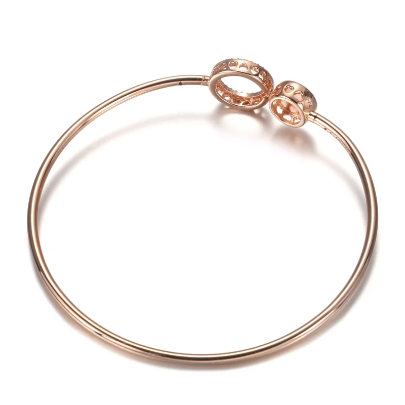 (bild till) Rosaskimrande Armring - View 3