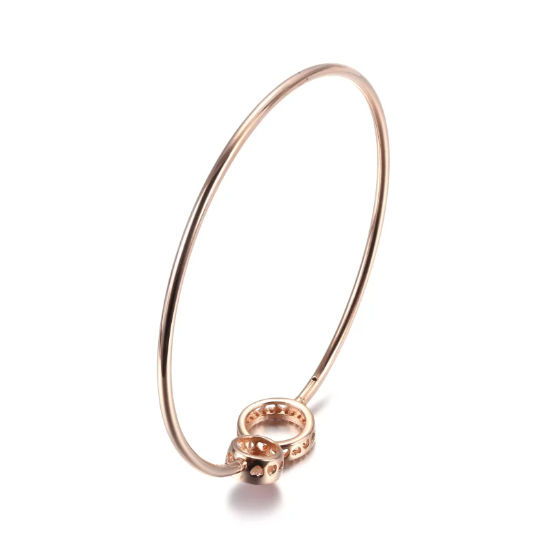 (bild till) Rosaskimrande Armring - View 5