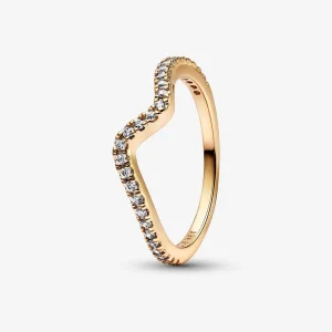 (bild till) PANDORA Glittrande Våg Ring - 162539C01