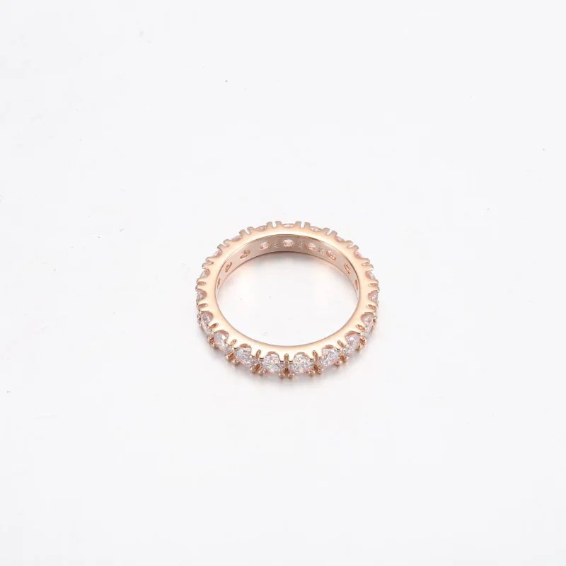(bild till) PANDORA Glittrande Rad Evighetsring - 180050C01 - View 5