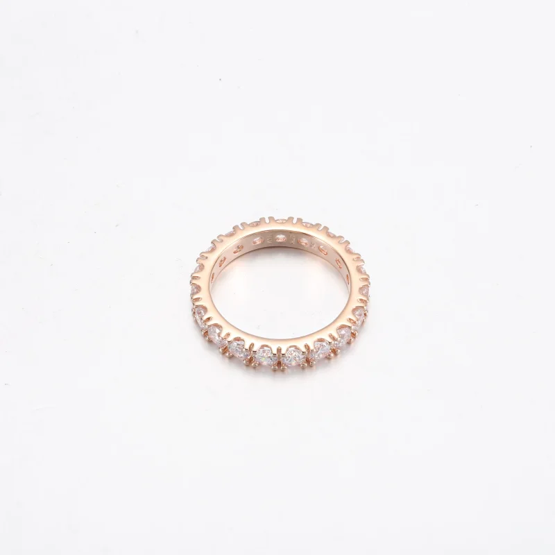 (bild till) PANDORA Glittrande Rad Evighetsring - 180050C01 - View 9