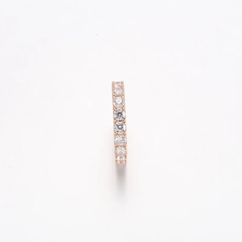 (bild till) PANDORA Glittrande Rad Evighetsring - 180050C01 - View 10