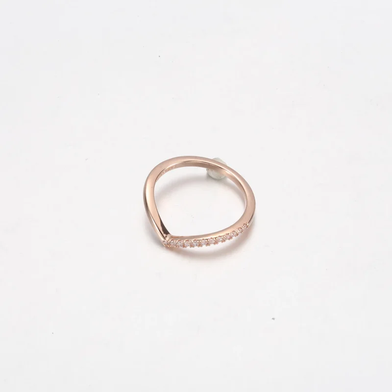 (bild till) Pandora Timeless Wish Half Sparkling Ring - 182394C01 - View 6