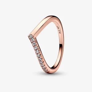 (bild till) Pandora Timeless Wish Half Sparkling Ring - 182394C01