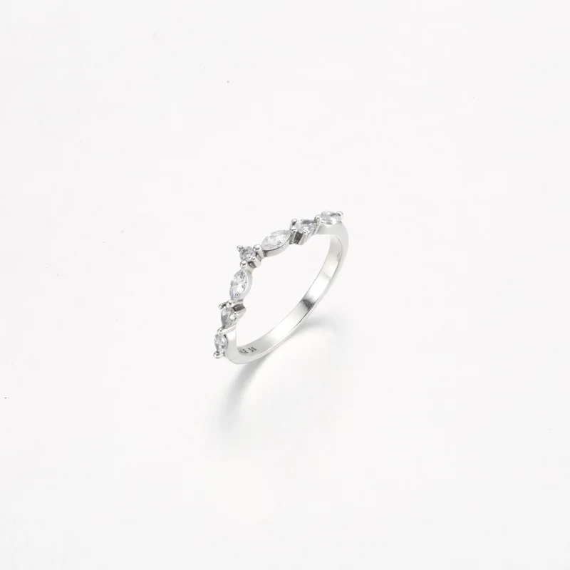 (bild till) Pandora Timeless Wish Glittrande Alternerande Ring - 192390C01 - View 5
