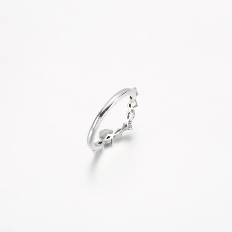 (bild till) Pandora Timeless Wish Glittrande Alternerande Ring - 192390C01 - View 8