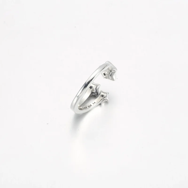 (bild till) Pandora Guardian Star Öppen Ring - 192490C01 - View 5