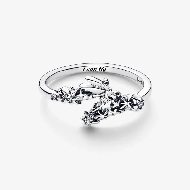 (bild till) PANDORA Disney Tinker Bell Glittrande Ring - 192516C01 - View 3