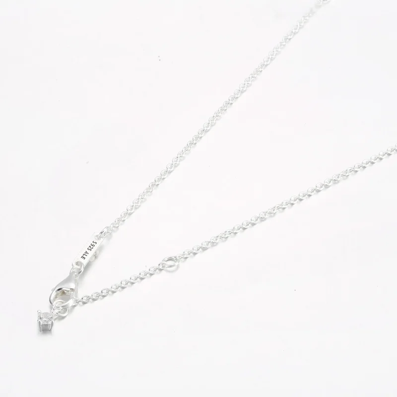 (bild till) PANDORA Glittrande Dropp Collier Halsband - 392405C01 - View 7