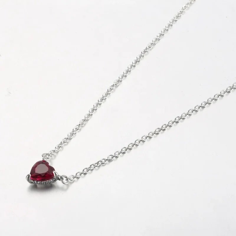 (bild till) PANDORA Glittrande Hjärtas Halo Hänge Collier Halsband - 392542C01 - View 5