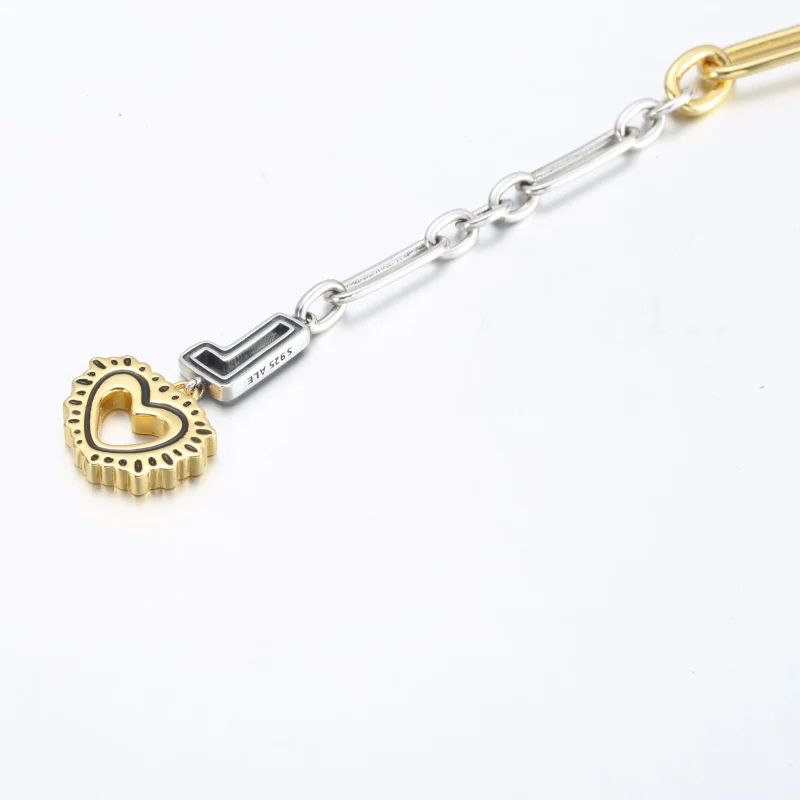 (bild till) Keith Haring x Pandora Two-tone Love Links Armband - 562223C01 - View 8
