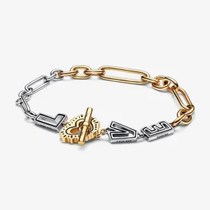 (bild till) Keith Haring x Pandora Two-tone Love Links Armband - 562223C01