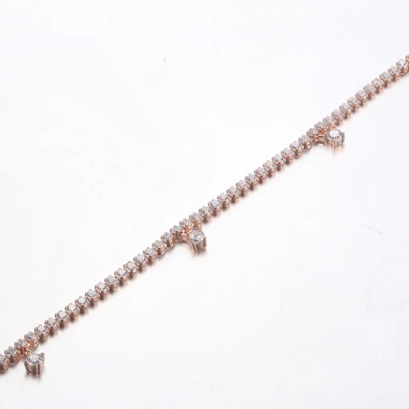 (bild till) PANDORA Glittrande Droppar Tennisarmband - 582401C01 - View 6