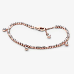 (bild till) PANDORA Glittrande Droppar Tennisarmband - 582401C01
