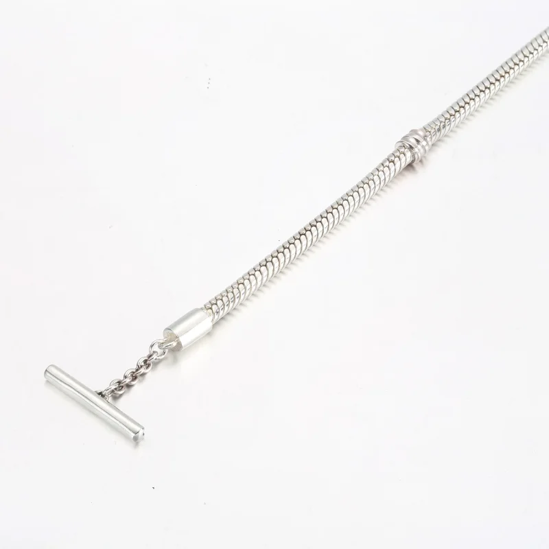 (bild till) Pandora Moments Asymmetrisk Stjärna T-stångs Ormkedjearmband - 592357C01 - View 7