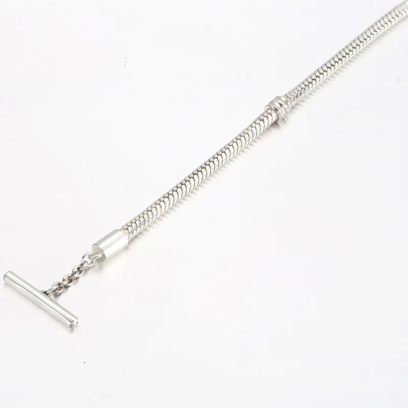 (bild till) Pandora Moments Asymmetrisk Stjärna T-stångs Ormkedjearmband - 592357C01 - View 11
