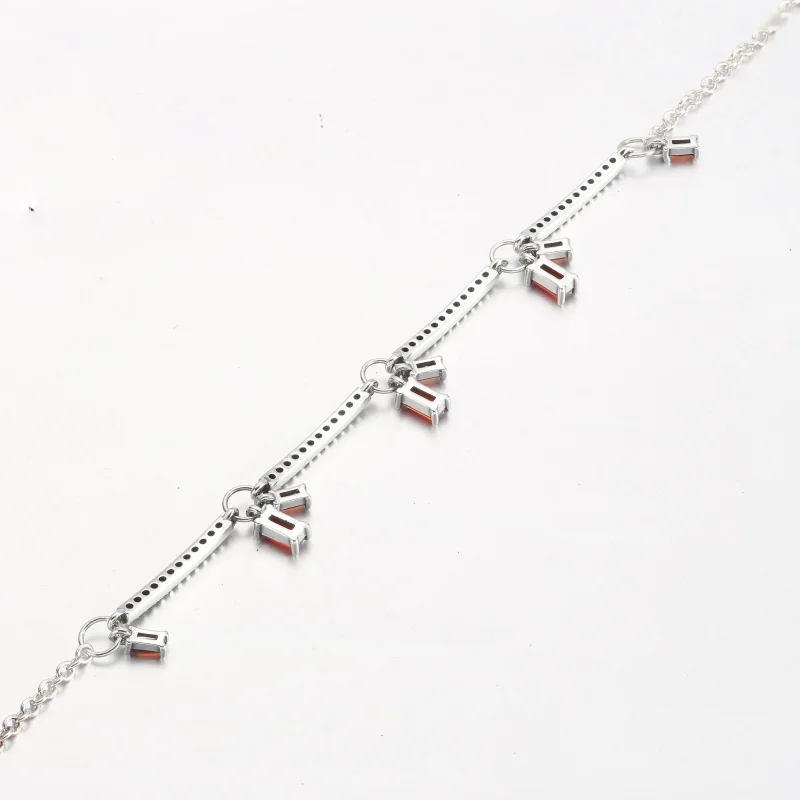 (bild till) PANDORA Fyrverkeri Pavé Bars Armband - 592537C01 - View 8