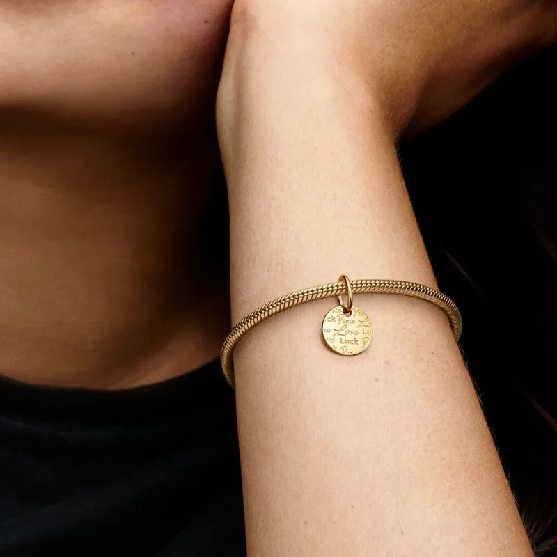 (bild till) PANDORA Peace, Love & Luck Hängecharm - 752329C00 - View 3