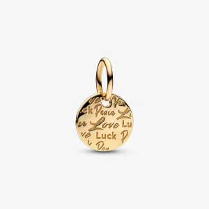 (bild till) PANDORA Peace, Love & Luck Hängecharm - 752329C00