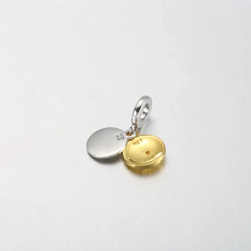 (bild till) Pandora Tvåtons Daisy Dubbelhängeande Charm - 762341C01 - View 3
